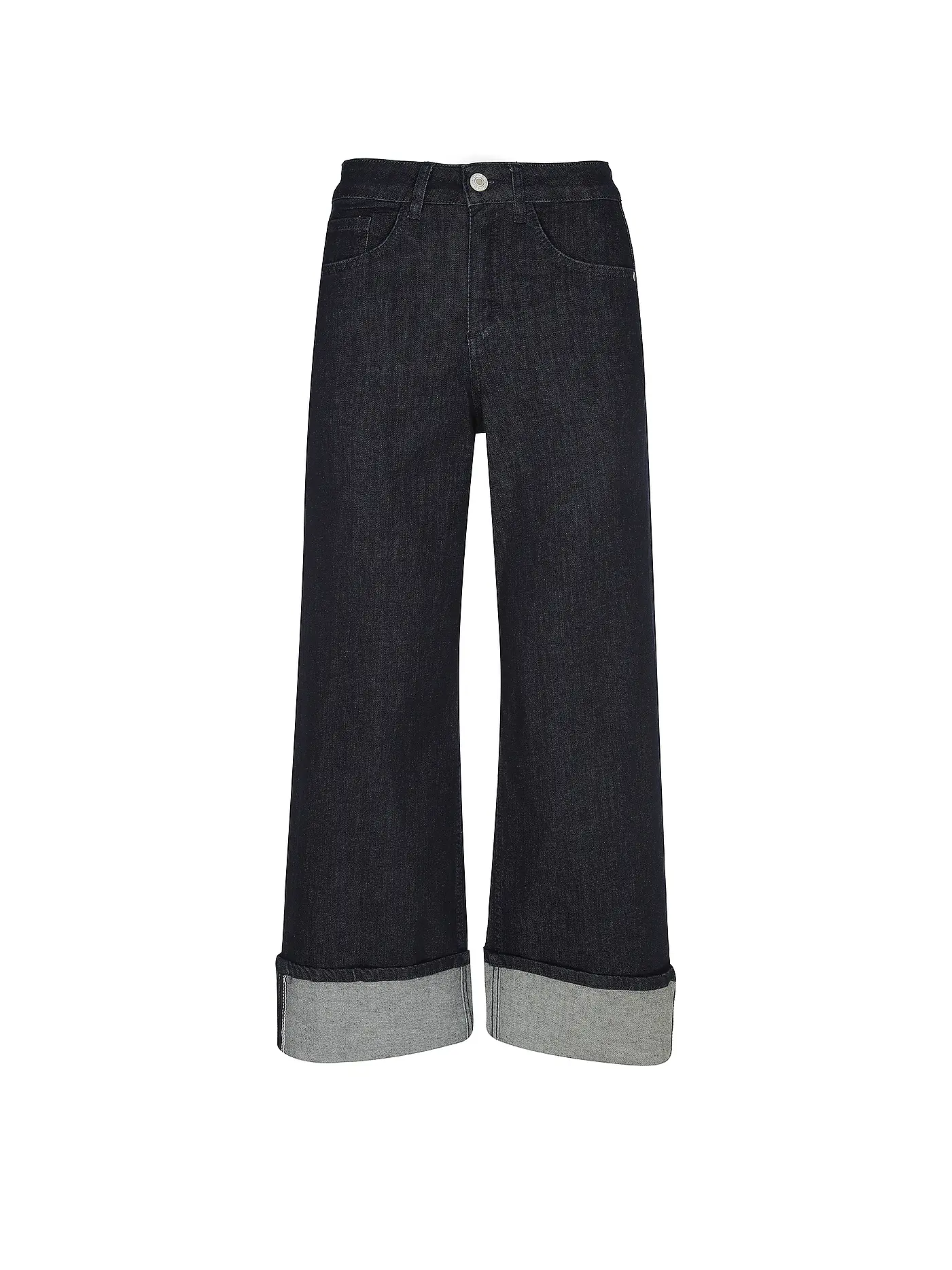OPUS | Jeans Wide Leg MIVA TURN UP | 